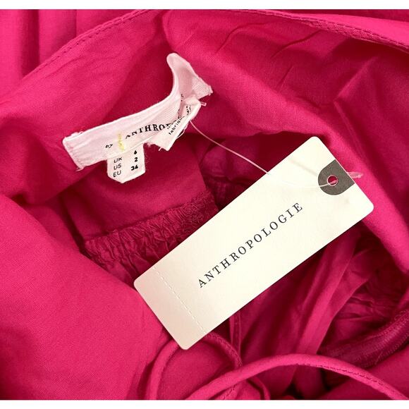 Anthropologie Puff Sleeve Romper - Picture 4 of 9